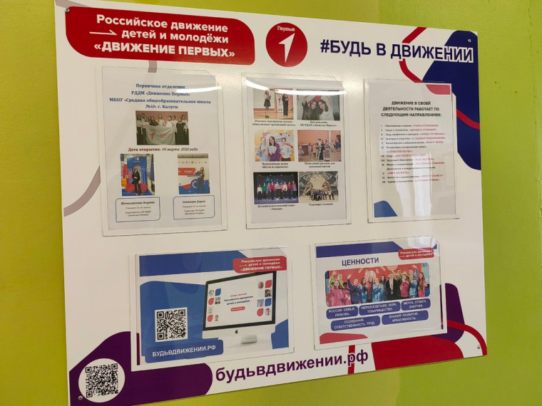 Открытие воспитательного пространства.